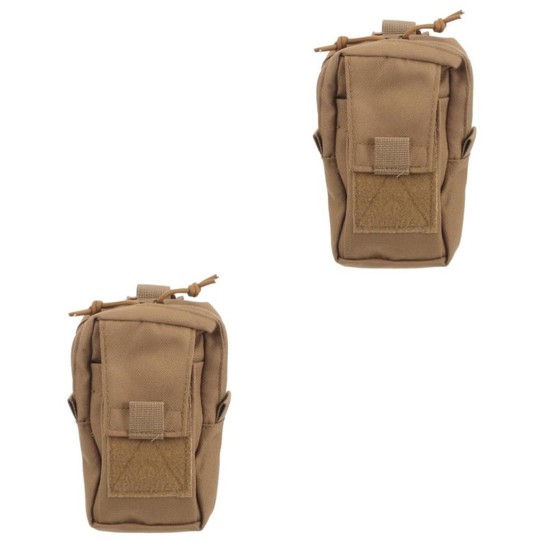 BESPORTBLE Travel Utility Pouch Small Waist Bag Storage Bag For Belt Gym Phone 2 Pack - Image 2