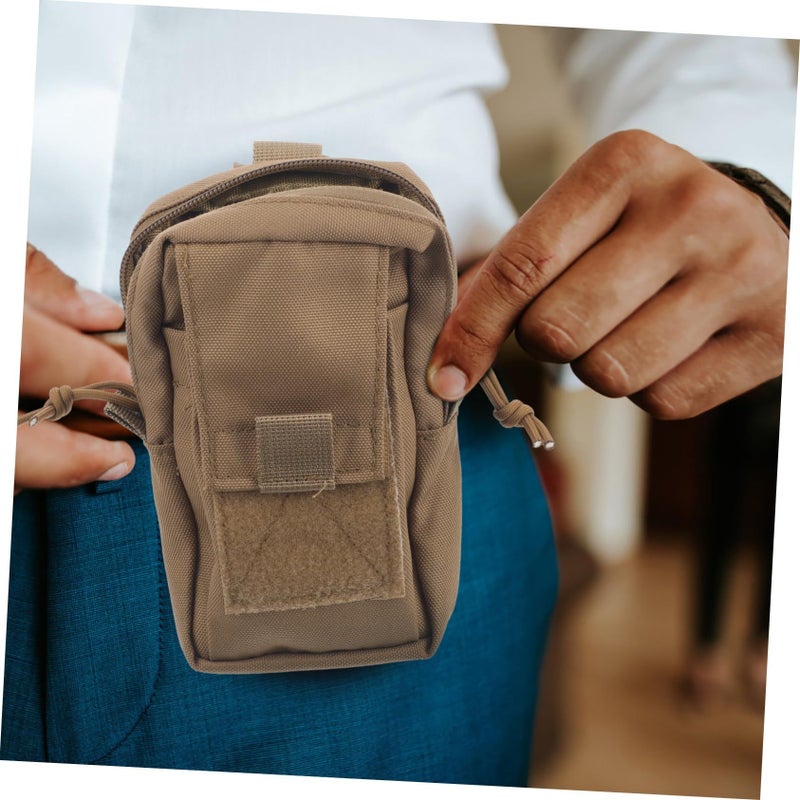 BESPORTBLE Travel Utility Pouch Small Waist Bag Storage Bag For Belt Gym Phone 2 Pack - Image 3