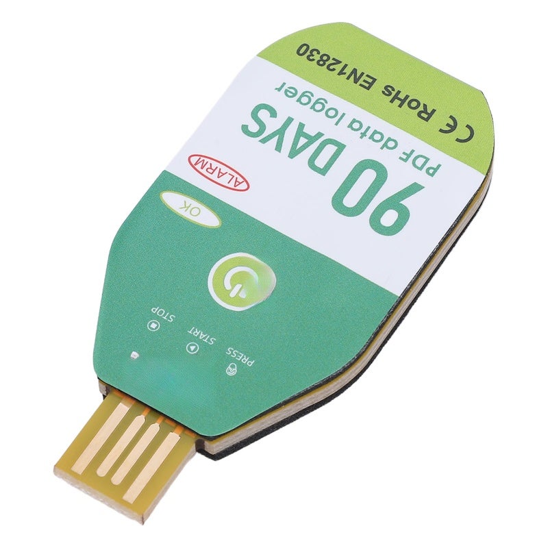 USB Temperature Data Logger: IP67 Water Resistant - Precise Monitoring PDF Data Recorder with 18,000 Entries for Cold Chain Logistics, Refrigerated Containers and Laboratories - Image 5