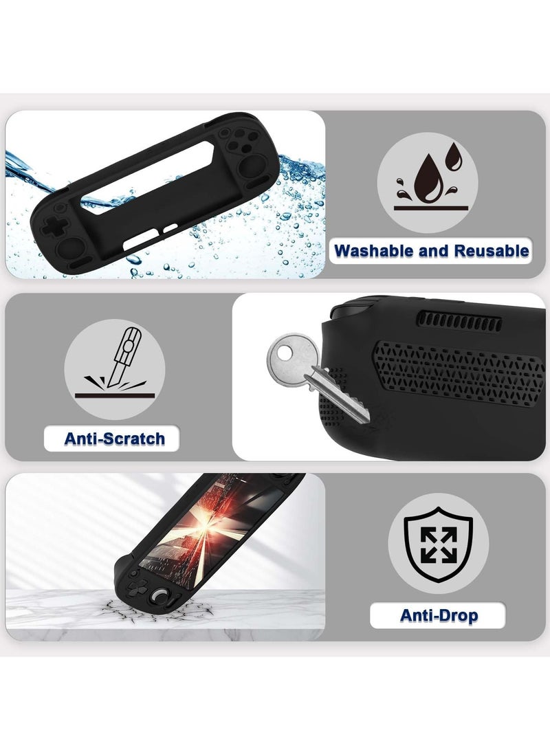 general For Retroid Pocket 5 Silicone Case: Scratch-Resistant / Drop-Proof / Shock-Absorbing, Washable with Lanyard Loop - Image 3