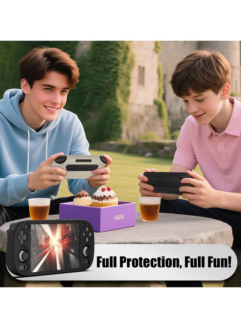 general For Retroid Pocket 5 Silicone Case: Scratch-Resistant / Drop-Proof / Shock-Absorbing, Washable with Lanyard Loop - Image 2