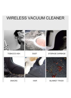 WINCA Handheld Vacuum 4000pa, Strong Powerful Mini Car Cleaner, Dust Busters Cordless Rechargeable for Car, Home, Ultra Lightweight (Blue)  - Image 4