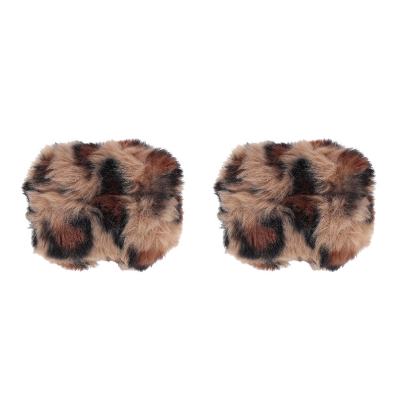 2pcs Earphone Cases Plush Soft And Comfortable Dust And Scratch Resistant Stylish Design Lightweight Portable For Girls And Women - Image 1