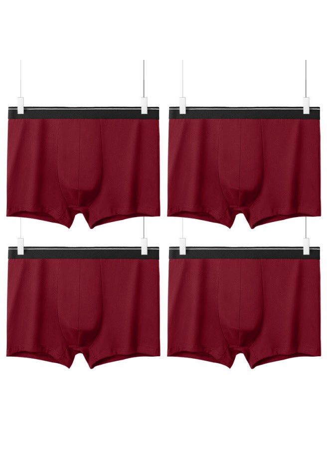 Austrian Element Four-pack Gift Box Men's Underwear Men's Boxer Briefs Breathable Youth Briefs Men's Underwear Briefs - Image 1