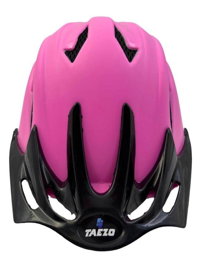 Taezo Multi-Sport Kids Helmet - 55cm Medium Size for Boys & Girls (Age 6-13 Years) - Ideal for Bicycle, Skating & Scootering - Adjustable Safety Gear - Image 1
