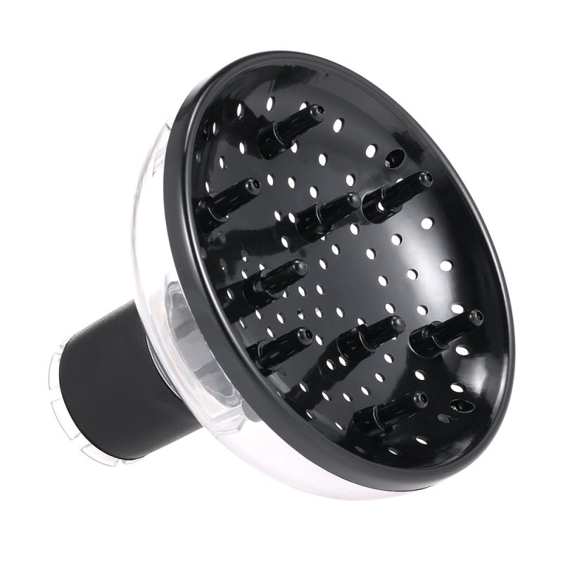 Universal Hair Diffuser Attachment Multiple Air Outlets Even Heat Distribution - Premium Hair Cover Diffuser for Curly Wavy Hair Frizz Control - Image 1