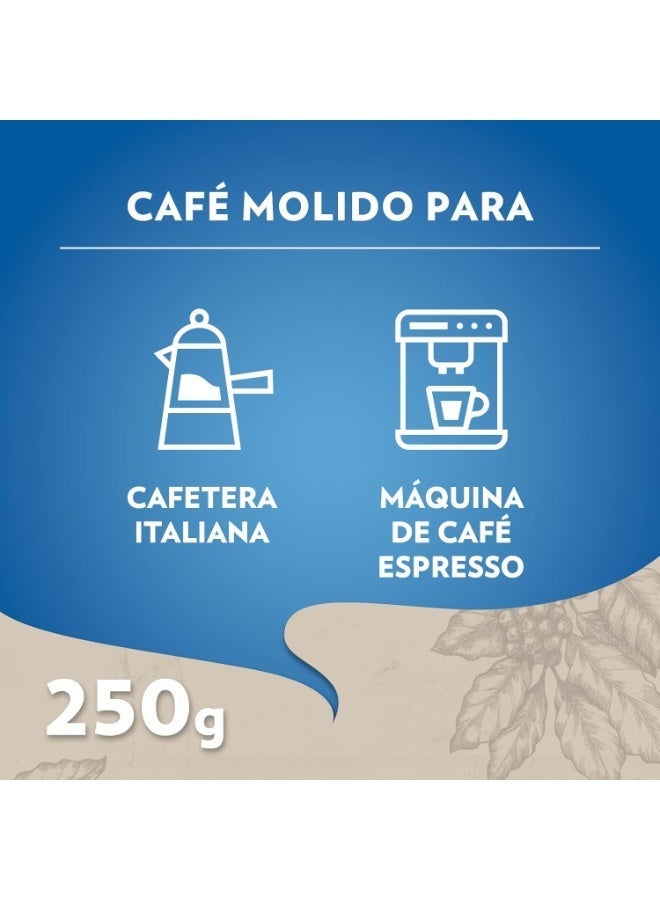 Lavazza Cafe Decaffeinated Ground Coffee 250g - Image 4