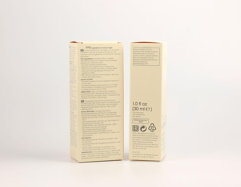 Ziaja Saffron Hyaluronic Lifting Gel - Wrinkle filler - Image 2