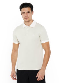 NAUTICA Essential Regular Fit Cotton Blend Logo Polo Shirt  - Image 1