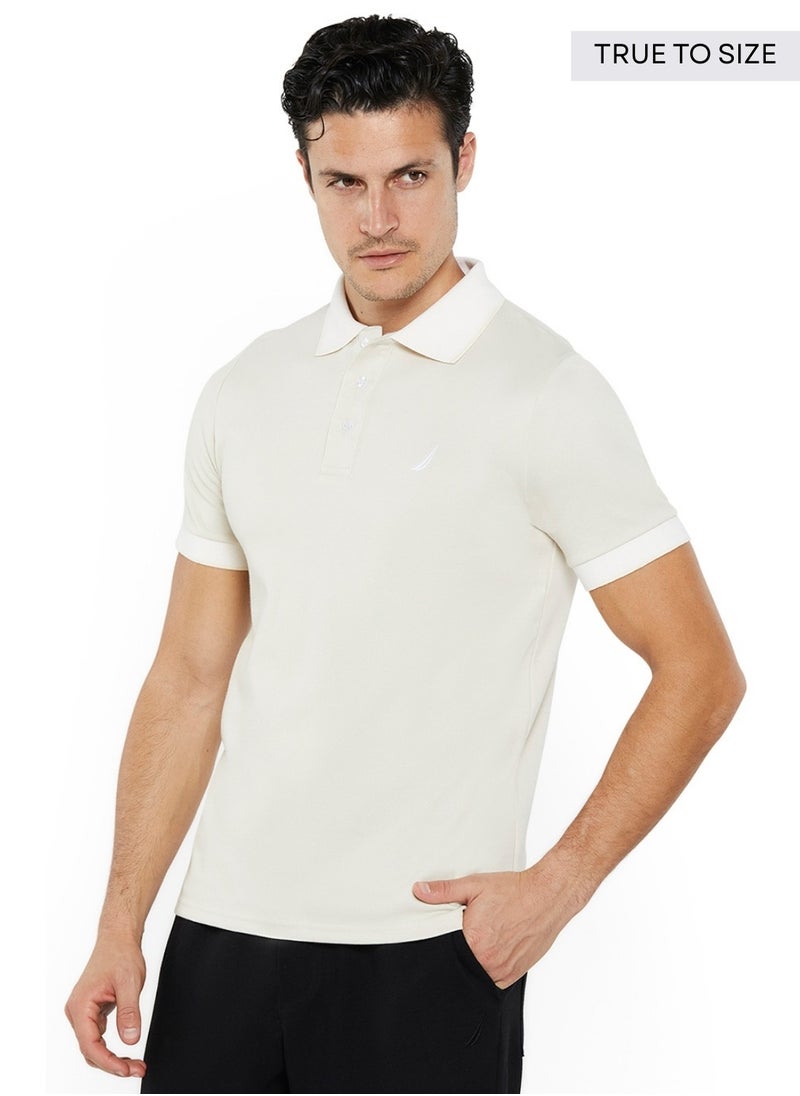 NAUTICA Essential Regular Fit Cotton Blend Logo Polo Shirt  - Image 2