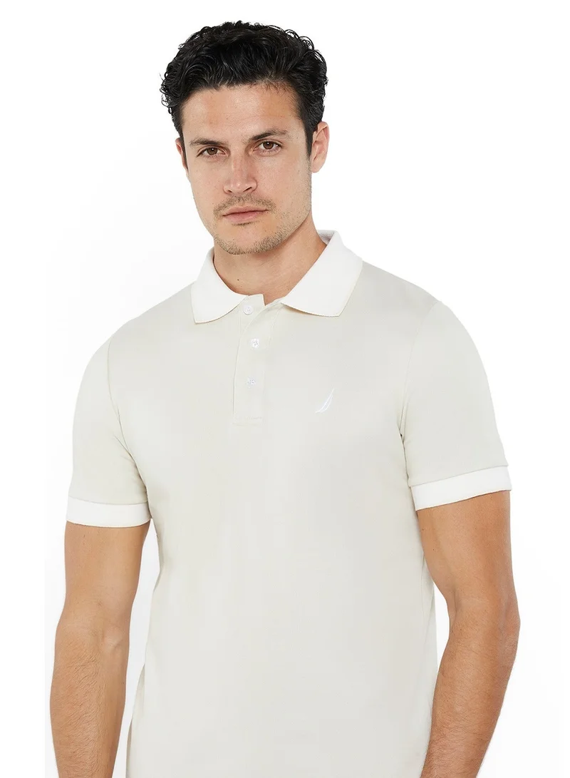 NAUTICA Essential Regular Fit Cotton Blend Logo Polo Shirt