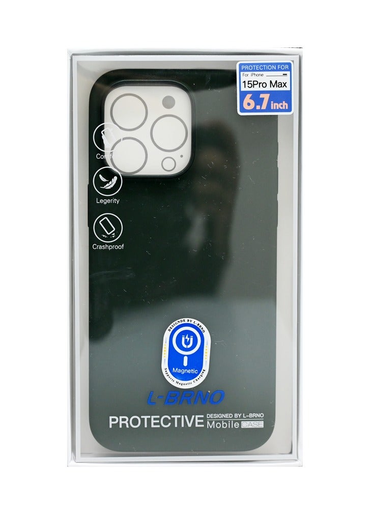 Perfect C SILICONE MAGSAFE CASE IPHONE 15 PRO MAX CYPRESS - Image 2