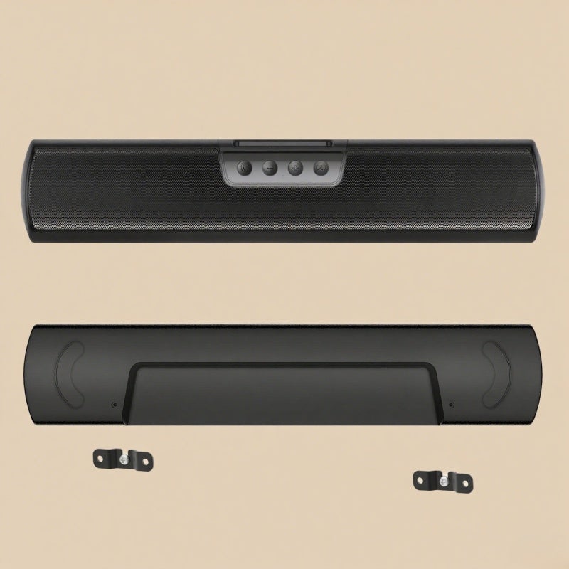Wireless Speaker: Black 2*10W Double Horns - Bluetooth 5.0 Stable Fast Transmission Portable Speaker With 3600mAh Battery, 8 Hours Playtime, Multi Play Modes, TWS Function For Home Outdoor Music Lover - Image 4