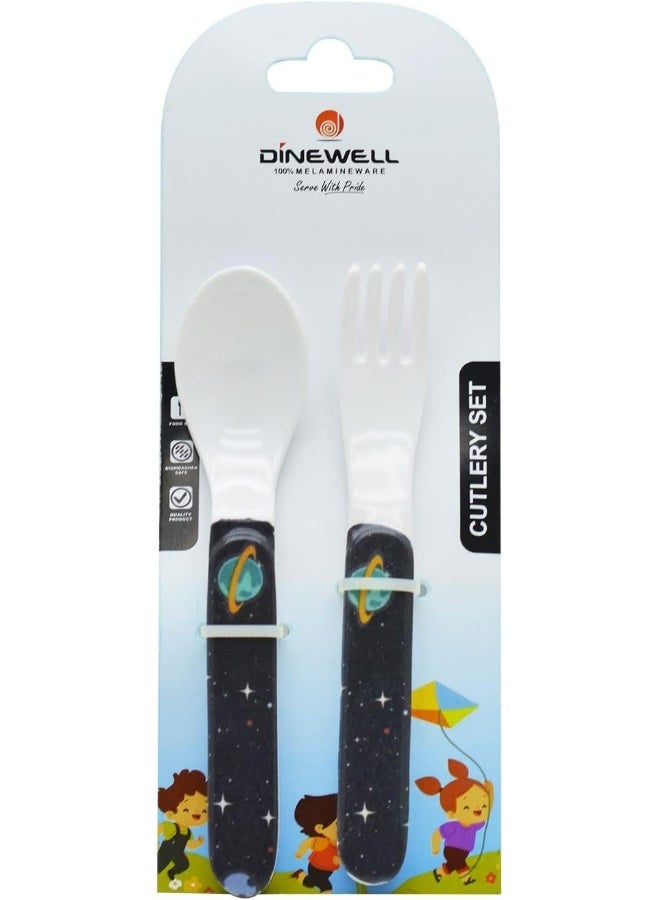 DINEWELL ملعقة أطفال ديناويل رائد فضاء، DWC2148AST، 6'' - Image 4