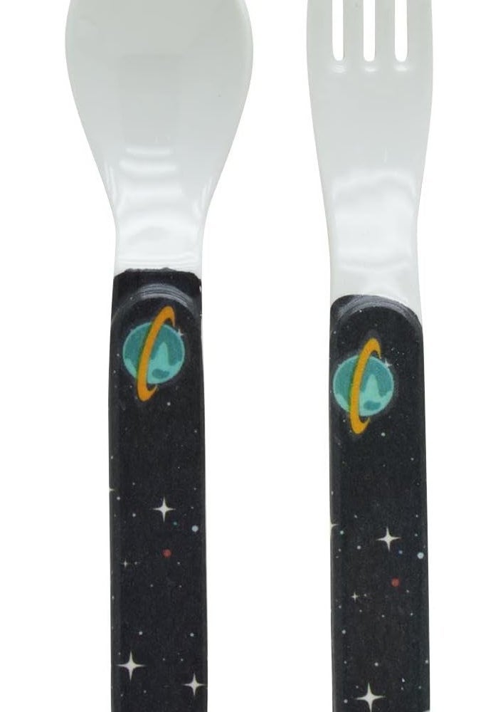 DINEWELL ملعقة أطفال ديناويل رائد فضاء، DWC2148AST، 6'' - Image 1
