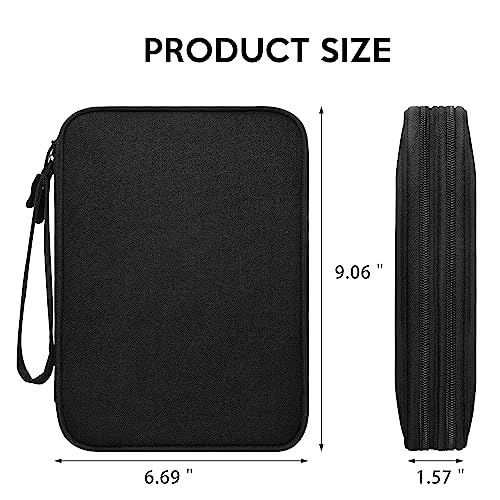 CILLA Electronics Organizer Travel, Travel Cord Organizer Case, Compact Electronics Accessories Bag for Cable, Cord, Charger, Phone - Image 2