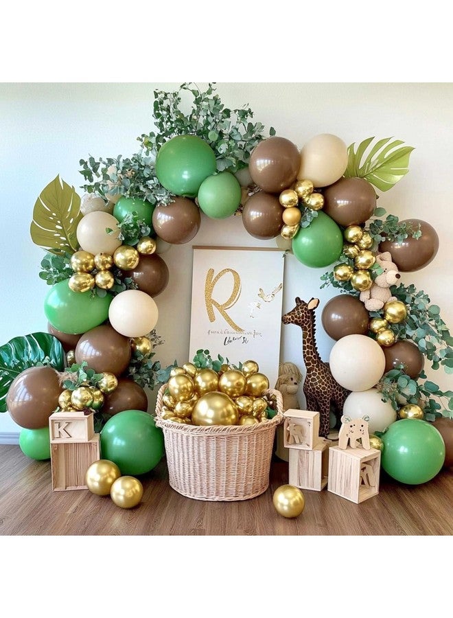 RUBFAC 129pcs Brown Balloons Different Sizes 18 12 10 5 Inches for Garland Arch Kit, Premium Boho Coffee Brown Latex Balloon for Birthday Party Graduation Wedding Anniversary Baby Shower Decoration - Image 5