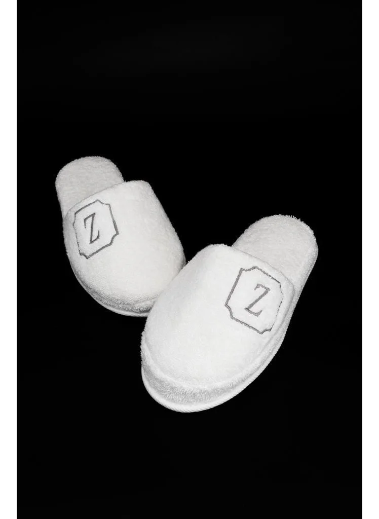 Ender Home Z Letter Towel Bathroom Home Hotel Maternity Slippers Thick Sole Slippers