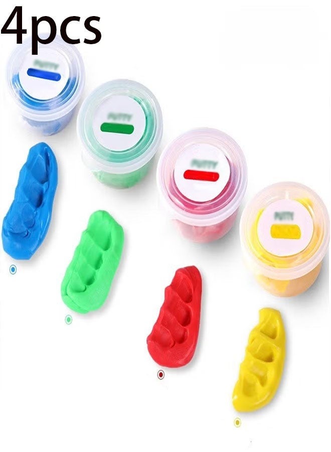 Ailily 4pcs Therapy Putty for Kids and Adults Resistive Hand Exercise Therapy Putty Kit Therapy Exercise Putty - Image 1