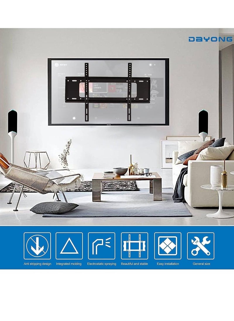 XiuWoo Fixed TV Wall Mount,TV Stand/Television Stands for Most 40-75inch TVs,TV Mounting Bracket VESA 600X400mm Up to 50kg, - Image 4