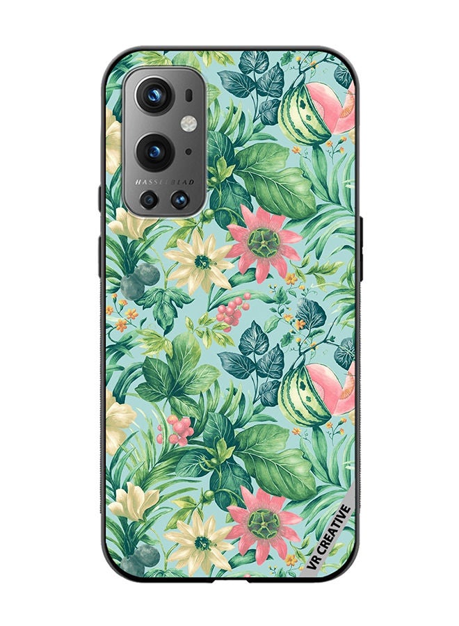 VR CREATIVE Protective Case Cover For OnePlus 9 Pro Sunflower Design Multicolour - Image 1