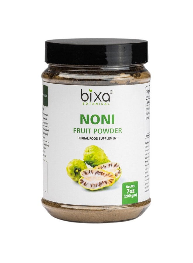 bixa BOTANICAL Ayurvedic Natural Herbal Supplement Noni Powder Pure Authentic Premium Quality (Morinda Citrifolia) 7 Oz / 200g - Image 1