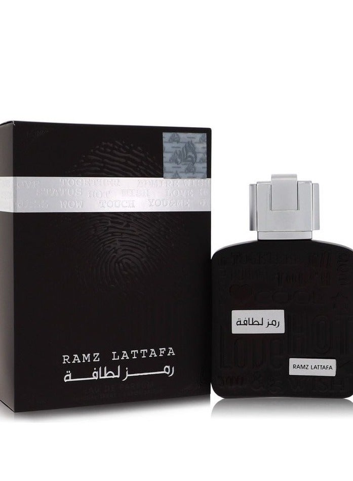 Lattafa Perfumes Ramz Silver Eau De Parfum Spray for Unisex, 3.4 Ounce - Image 2
