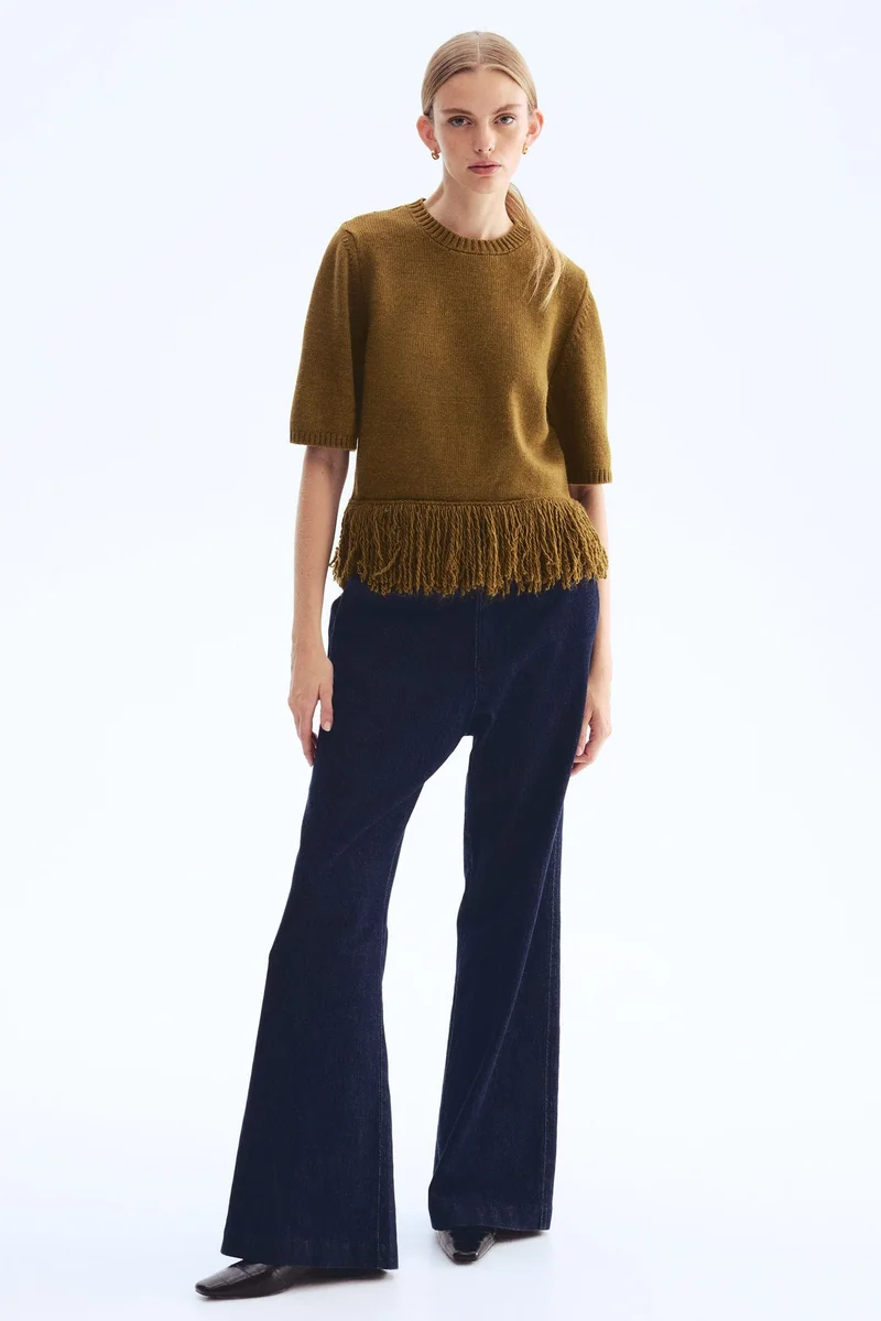 H&M Fringed jumper