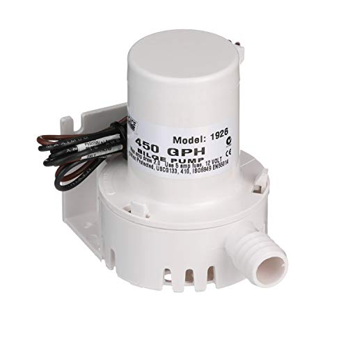 Seachoice Universal 450 GPH Mini Marine 12V Bilge Pump - Image 3