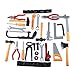 Gresdent 28 Pcs Kids Toy Tool Set Construction Party Supplies Plastic Pretend Play Accessory for Boys with Screwdrivers Pliers Axes Saws - Image 3