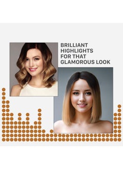 Streax Hair Colour Highlight Kit | Blonde Hair Colour, Soft Blonde - Pack Of 1 I Enriched With Walnut & Argan Oil I Hair Colour For Women | Rich, Vibrant, Easy To Use, Diy Application  - Image 2