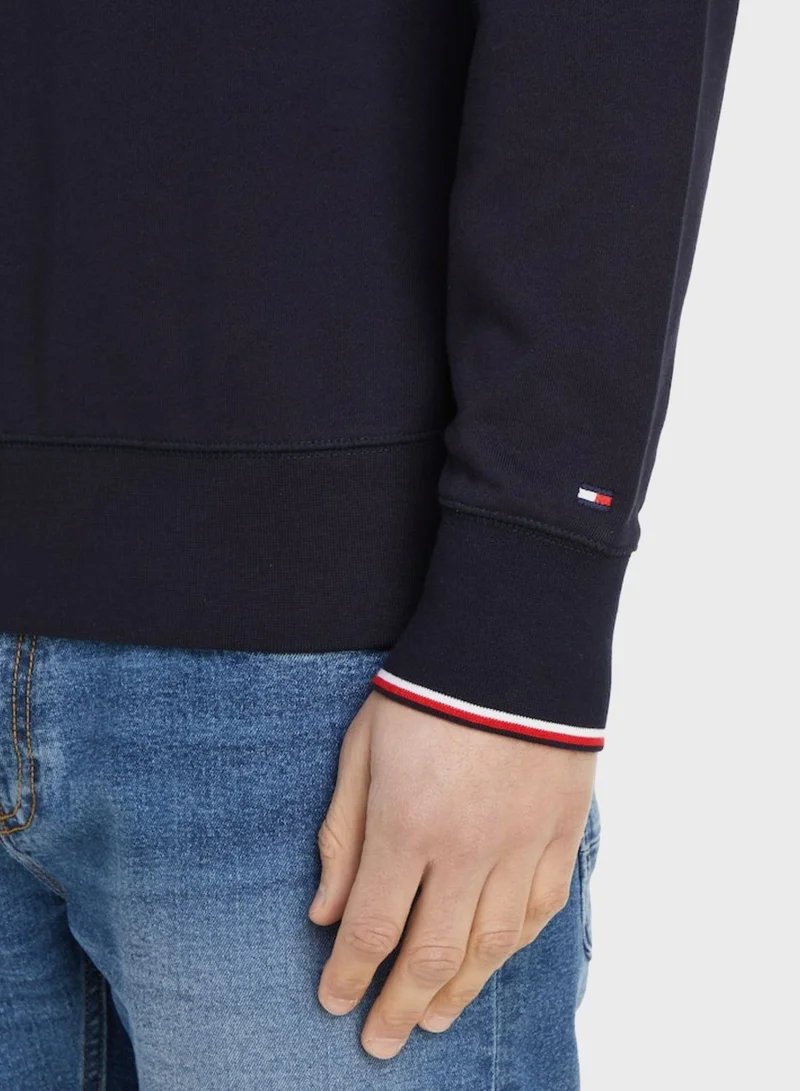 TOMMY HILFIGER Logo Crew Neck Sweatshirt