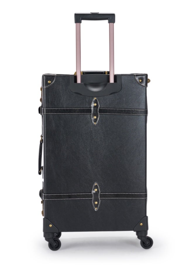 LIMRA Travel Bags Classic Leather Luggage 4 Pcs Set 28''-24''-20'''-13'''Inches  - Image 5