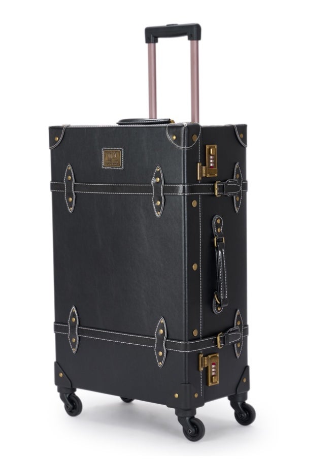 LIMRA Travel Bags Classic Leather Luggage 4 Pcs Set 28''-24''-20'''-13'''Inches  - Image 3