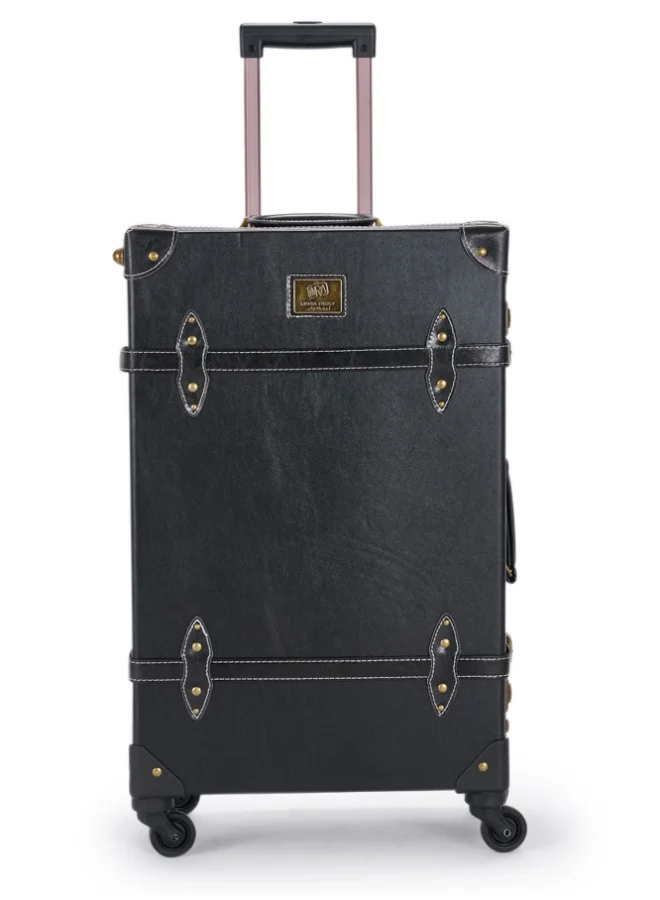 LIMRA Travel Bags Classic Leather Luggage 4 Pcs Set 28''-24''-20'''-13'''Inches