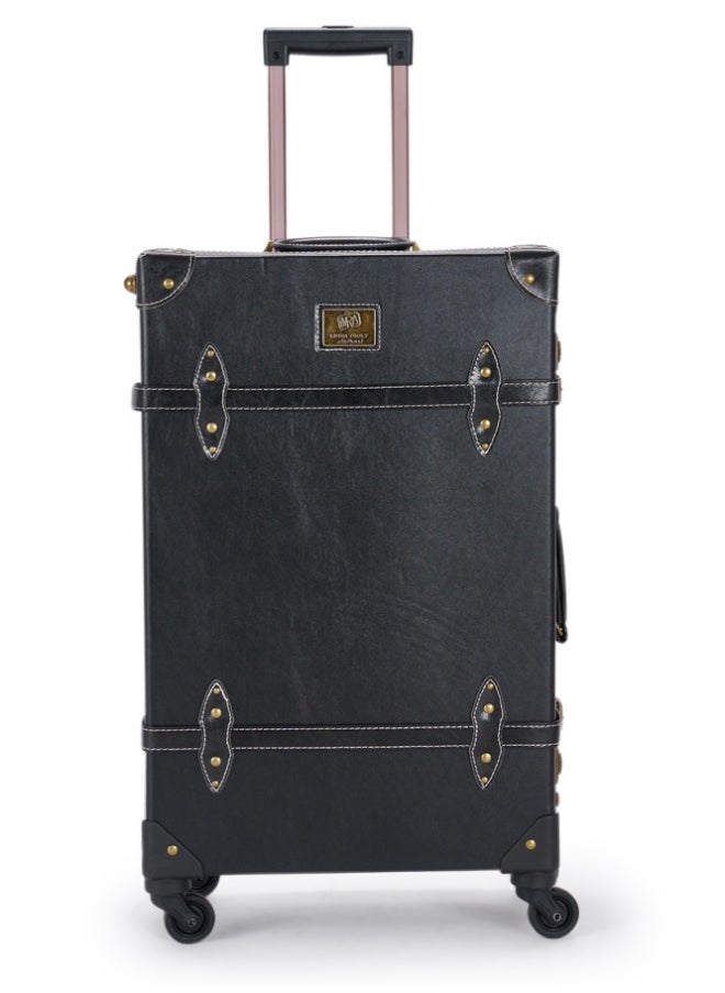 LIMRA Travel Bags Classic Leather Luggage 4 Pcs Set 28''-24''-20'''-13'''Inches  - Image 4