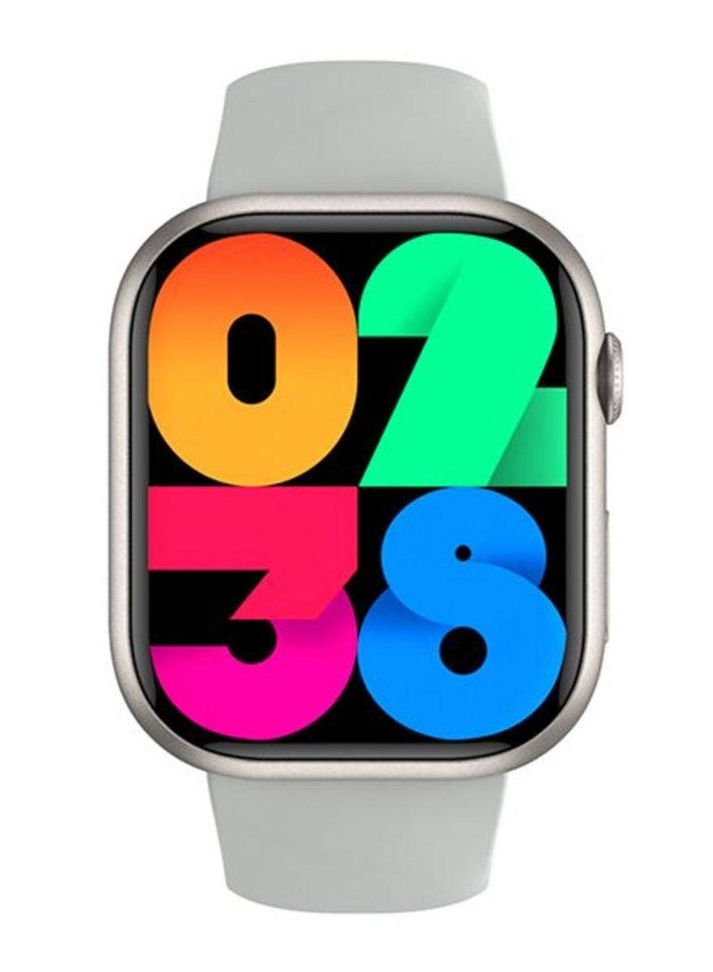 Smart Watch  S9 MINI  Full Screen With Health Fitness Tracker 41mm-Silver - Image 1