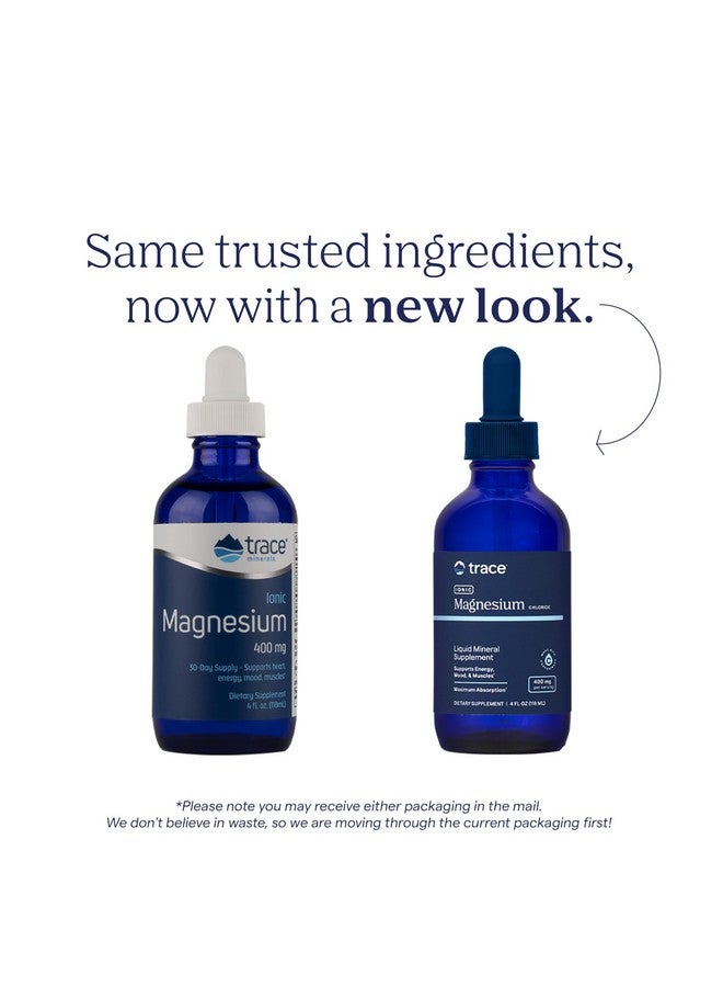 تراس مينيرالز معادن أثرية مغنيسيوم أيوني - مغنيسيوم أيوني سائل لدعم صحة المناعة والدماغ والقلب - مكمل غذائي للمساعدة في الحصول على الطاقة والحيوية - مكمل غذائي يحتوي على المغنيسيوم والصوديوم - 4 أونصات سائلة (30 وجبة) - Image 3