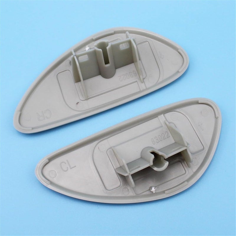 Wivplex Front Headlight Washer Spray Nozzle Cover Caps for Nissan & Infiniti - Image 2