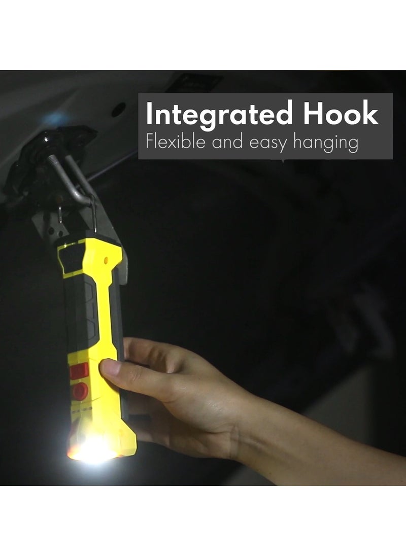 Shell - Swivel Light- Cob Work Light Rotates 180 ° Vertically And 360 ° Horizontally With Power Bank - Built-In - Image 1