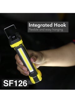 Shell Swivel Light- Cob Work Light Rotates 180 ° Vertically And 360 ° Horizontally With Power Bank - Built-In  - Image 5