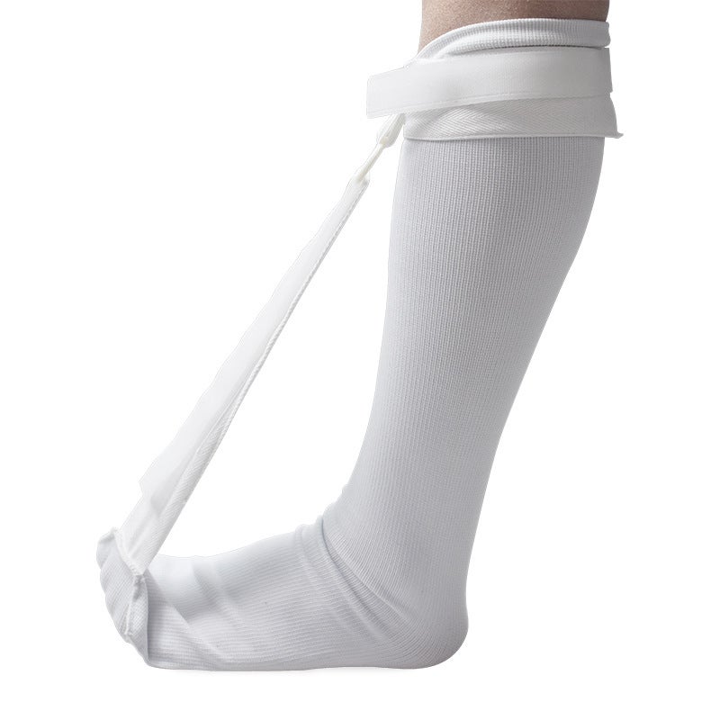 Generic Hot Sale Foot Drop Corrector Support Medical Compression Socks White 