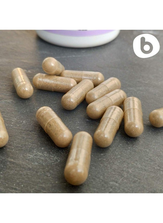 B. Organic Lavender Capsules - Lavender Pills for Relaxation and Balance - Calming Pills for Humans to Support a Calm Mind and Body - Natural Supplement - GMO-Free, Gluten-Free - 90 Vegan Capsules - Image 4