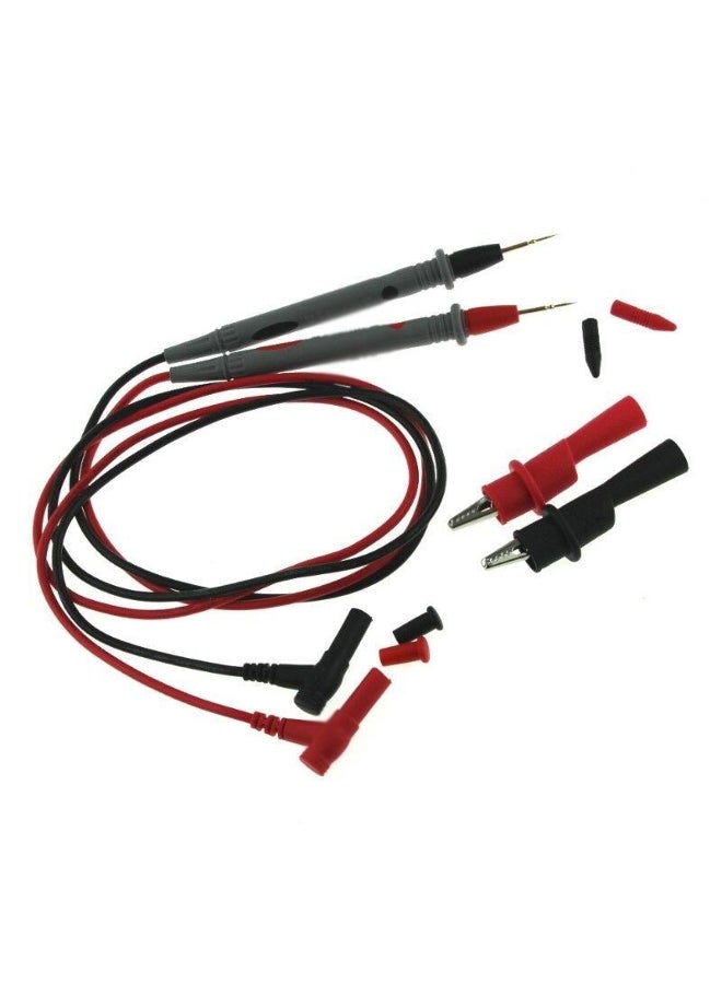 1 Set 1K 20A Probe Test Lead Alligator Hook Clip Clamp Multimeter Cable New