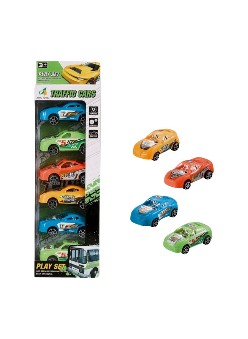 Toy Play Car For Children 6pcs 