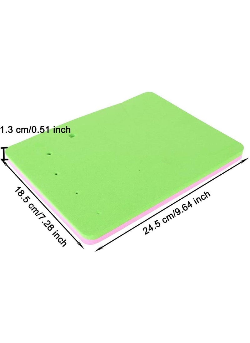 EPARTY Silicone Gum Paste Fondant Shaping Foam Pad Sponge Mat for Sugarcraft Flower Modelling Tools Random Colour