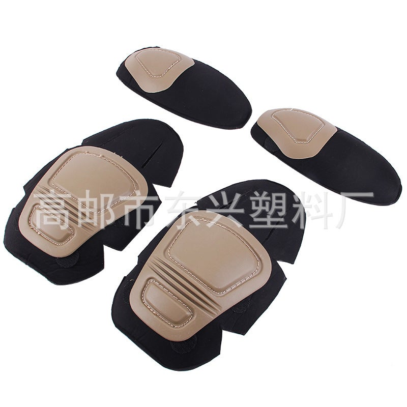 Generic Tactical G2G3 Frog Suit Knee Elbow Pads Military Camo Khaki Complete Set