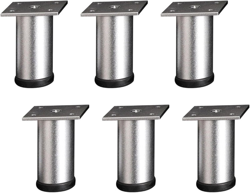 6lots Modern Bed Risers Load-Bearing Design Underbed Organization Height Control Aluminum Alloys Bed Frame - Image 5