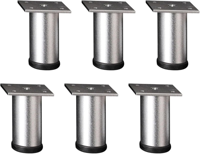 6lots Modern Bed Risers Load-Bearing Design Underbed Organization Height Control Aluminum Alloys Bed Frame - Image 4