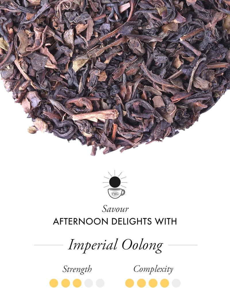TWG Tea Imperial Oolong - Sweet & Fruity Oolong Tea Gift Set with 15 Hand Sewn Cotton Teabags - Image 2